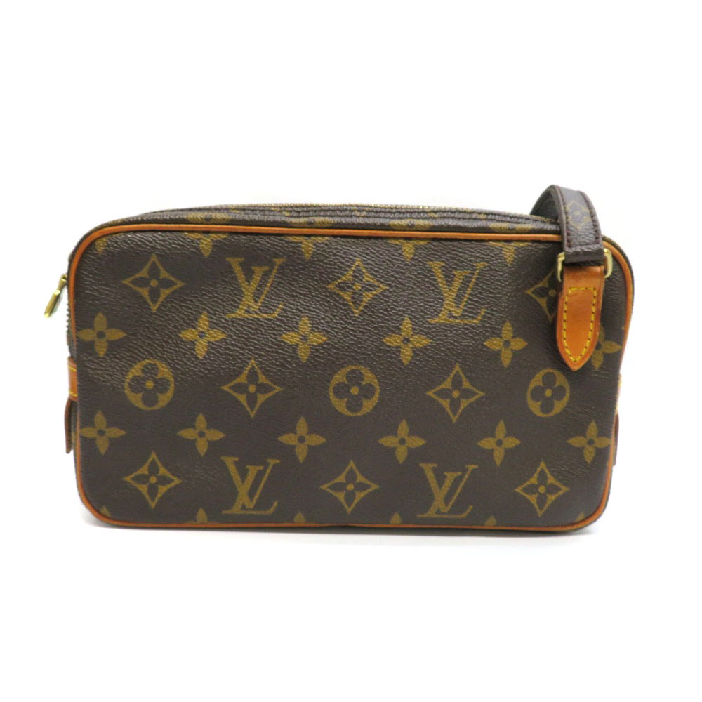 LOUIS VUITTON Marly Bandouliere Monogram Shoulder Bag Brown
